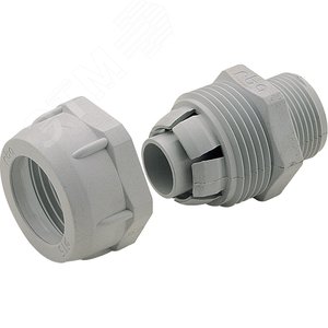 Зажим кабельный универсальный прямой серый PG29 d33.5 (382917) - Legrand