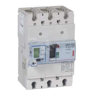 Автоматический выключатель DPX3 с электронным расцепителем Sg 250A 36kA 3P | 420529 | Legrand - Legrand