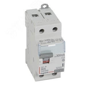 ВДТ DX3 2П 80А 300мА-АC - Legrand