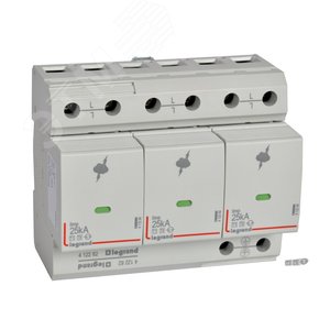 УЗИП T1 25kA 3P сигн.конт (412282) - Legrand