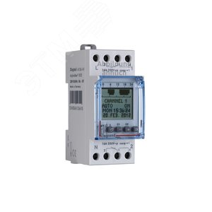 Таймер мультифункциональный 2 выхода 24В (412643) - Legrand