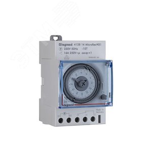 Программируемый ежедневный таймер 3М 230В (412814) - Legrand