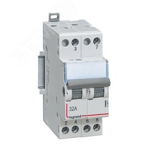 CX? Перекл. 2ПК со ср.точкой 32A - Legrand Euro