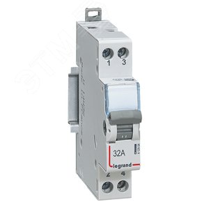 CX? Переключатель НО+НЗ 32A - Legrand Euro