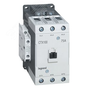Контактор CTX3 100 3P 75A (AC-3) 2но2нз =24В | 416191 | Legrand - Legrand