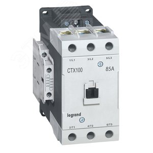Контактор CTX3 100 3P 85A (AC-3) 2но2нз =24В | 416201 | Legrand - Legrand
