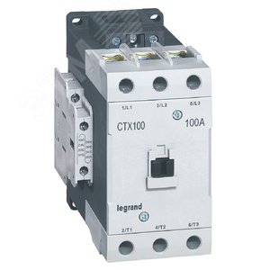 Контактор CTX3 100 3P 100A 2но2нз ~24В | 416220 | Legrand - Legrand