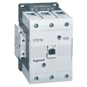 Контактор CTX3 150 3P 150A (AC-3) 2но2нз ~24В (416270) - Legrand