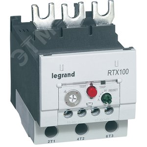 RTX3 100 Тепловое реле 80-100A для контакторов CTX3 3P 100 | 416731 | Legrand - Legrand