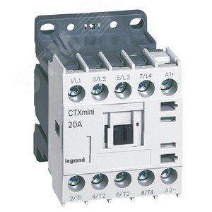 Контактор CTX3 мини 4P 4но 16A =24В (417141)