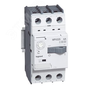 MPX3 Автомат защиты двигателя T32s 0,63А 100кА - Legrand Euro