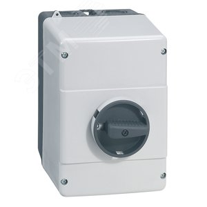 Кожух с чёрной поворотоной ручкой MPX3 32H (417481) - Legrand