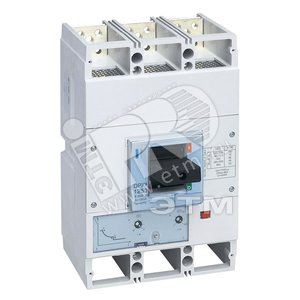 Автоматический выключатель DPX3 1600 - термомагн. расц. - 70 кА - 400 В~ - 3П - 1250 А | 422278 | Legrand - Legrand