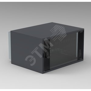 Настенный шкаф 19дюйм - 6U - 600x525x342 мм - стеклянная дверь - Legrand