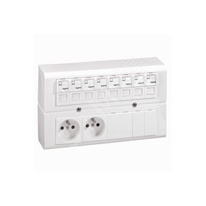 Mos.Расп.уз.8RJ45cat.6 2x2К+З (032741) - Legrand