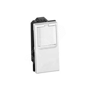 Mosaic Переключатель 1м с этикеткой 10A - Legrand