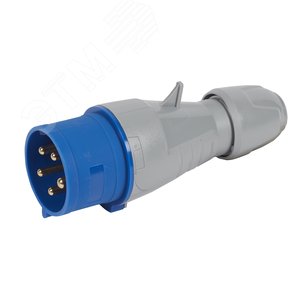 Вилка кабельная переносная 32А 3К+H+З 230В IP44 (555236) - Legrand