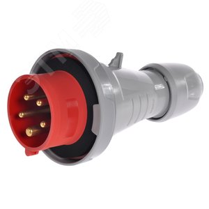 Вилка мобильная 16А 3К+H+З 380В IP67 (555329)