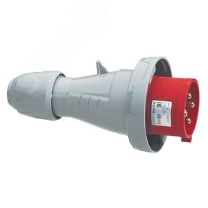 Вилка кабельная переносная 32А 3К+З 460В IP67 (555441) - Legrand