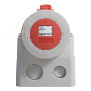 Розетка накладная 32А 3К+З 380В IP67 (555458) - Legrand