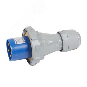 Вилка мобильная - 63А - 3К+Н+З - 230В - IP67 (555526) - Legrand