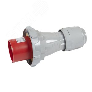 Вилка мобильная - 125А - 3К+З - 380В - IP67 (555628)