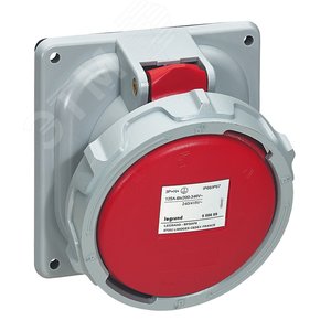 Розетка встроенная - 125А - 3К+З - 380В - IP67 (555688) - Legrand
