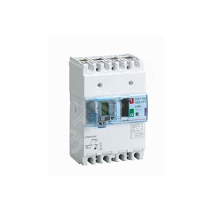 Автоматический выключатель DPX3 160 - термомагн. расц. - с диф. защ. - 36 кА - 400 В~ - 4П - 25 А | 420111 | Legrand