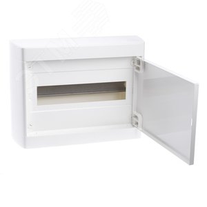 Щит распределительный навесной ЩРН-п-12 пластиковый, металлическая дверь (601256)