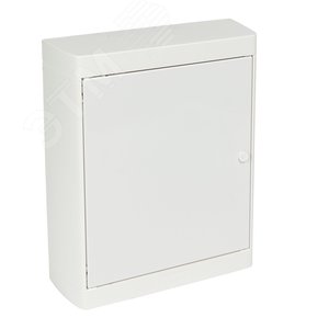 Щит распределительный навесной ЩРн-П-24 (2х12) пластиковый металлическая дверь Nedbox (601257)