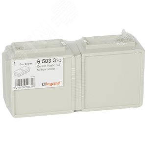 Короб двойной пластиковый 2х3 модуля (650331) - Legrand