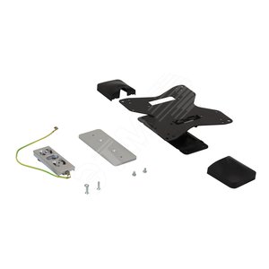 TV кронштейн экрана 66-107 см из стали (для Snap-On колонн), нагрузка 30 кг, цвет черный - Legrand