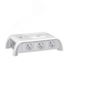 Блок розеточный 8х2К+З немецкий стандарт (653574) - Legrand