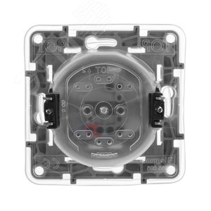ETIKA Переключатель IP44 белый 10АХ (672200) 4