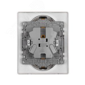 ETIKA Розетка 2 x 2К+З немецкий стандарт винтовые зажимы 16 А 250 В антрацит (672623) 3