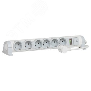 Удлинитель 6x2К+З с молниезащитой | 694646 | Legrand - Legrand