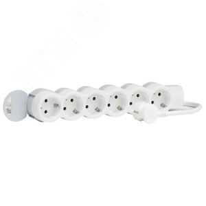 Удлинитель 6X2К+З 3м. - Legrand Euro
