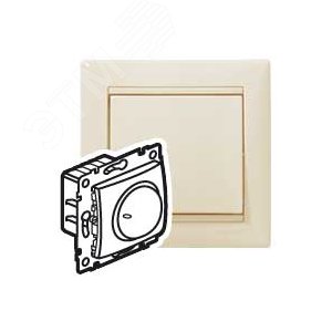VALENA Светорегулятор 40-400Вт в рамку слоновая кость (695628) - Legrand
