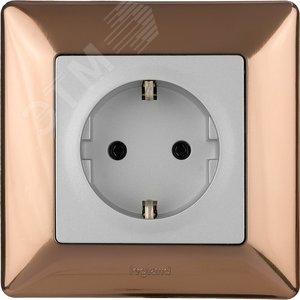 "Valena LIFE.Рамка ""Медь"".1-постовая универсальная" 6