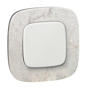 Valena ALLURE Рамка 1 пост Дворцовый мрамор универсальная (755521) 7