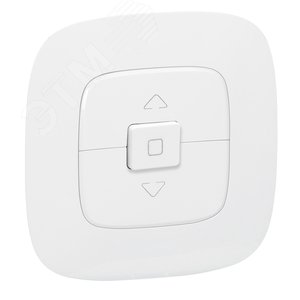 Valena ALLURE Лицевая панель для выключателя жалюзи и рольставней Белая (755145) 3