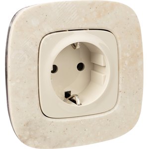 Valena ALLURE Рамка 1 пост Дворцовый мрамор универсальная (755521) 6