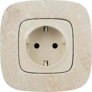 Valena ALLURE Рамка 1 пост Дворцовый мрамор универсальная (755521) 5