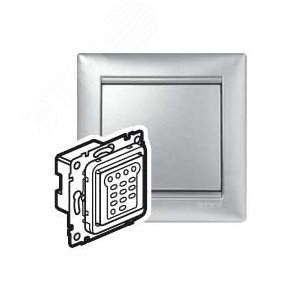 VALENA Механизм звуковой трансляции локальный FM алюминий - Legrand Euro