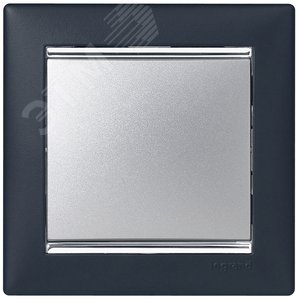 VALENA Рамка 1 пост ноктюрн/серебро (770391) 2