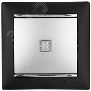 VALENA Рамка 1 пост ноктюрн/серебро (770391) 4