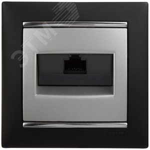 VALENA Рамка 1 пост ноктюрн/серебро (770391) 8