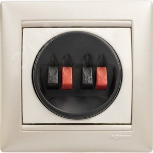 VALENA Рамка 1 пост белая/серебро (770491) 13