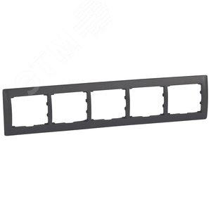 Galea Life Рамка 5 постов темная бронза (771205)