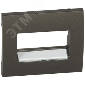 Galea Life Корпус к розетке телефонной dark bronze (771275)